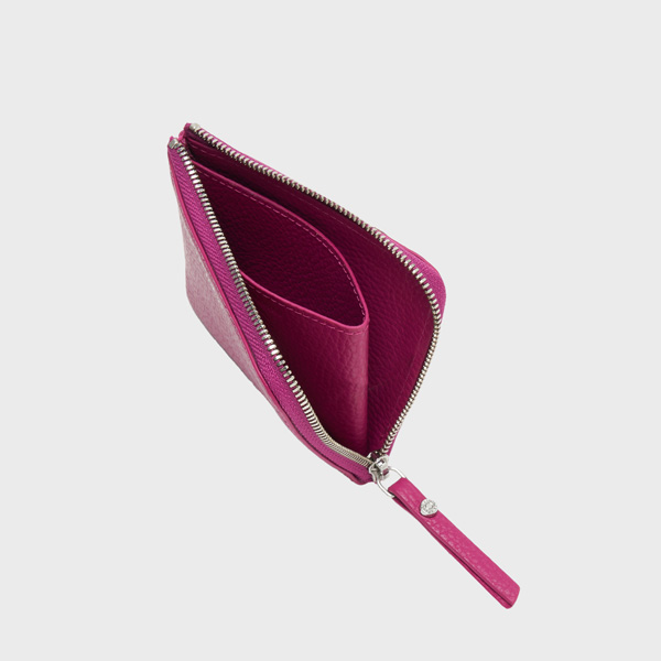 ジップウォレット 詳細画像 HOT PINK 3