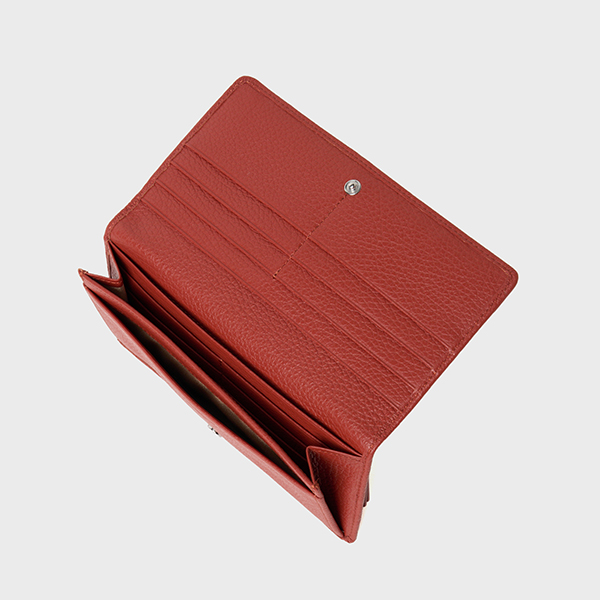 フラップウォレット 詳細画像 BRICK RED 4