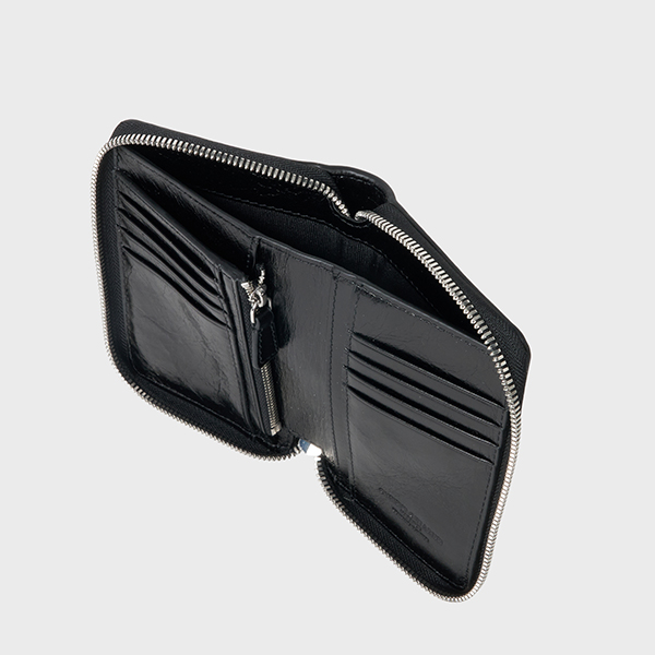 ジップアラウンドウォレット 詳細画像 ZEBRA BIANCO-NERO 4